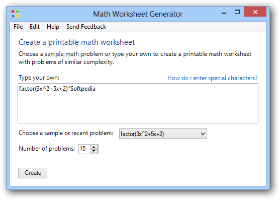 Microsoft Math Worksheet Generator Mac